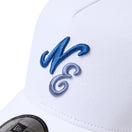 9FORTY A - Frame クラシックロゴ レーザーパフォーテッド ホワイト | ゴルフ - 14669130 - OSFM | NEW ERA ニューエラ公式オンラインストア