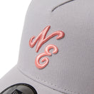 9FORTY A - Frame クラシックロゴ レーザーパフォーテッド グレー | ゴルフ - 14669132 - OSFM | NEW ERA ニューエラ公式オンラインストア