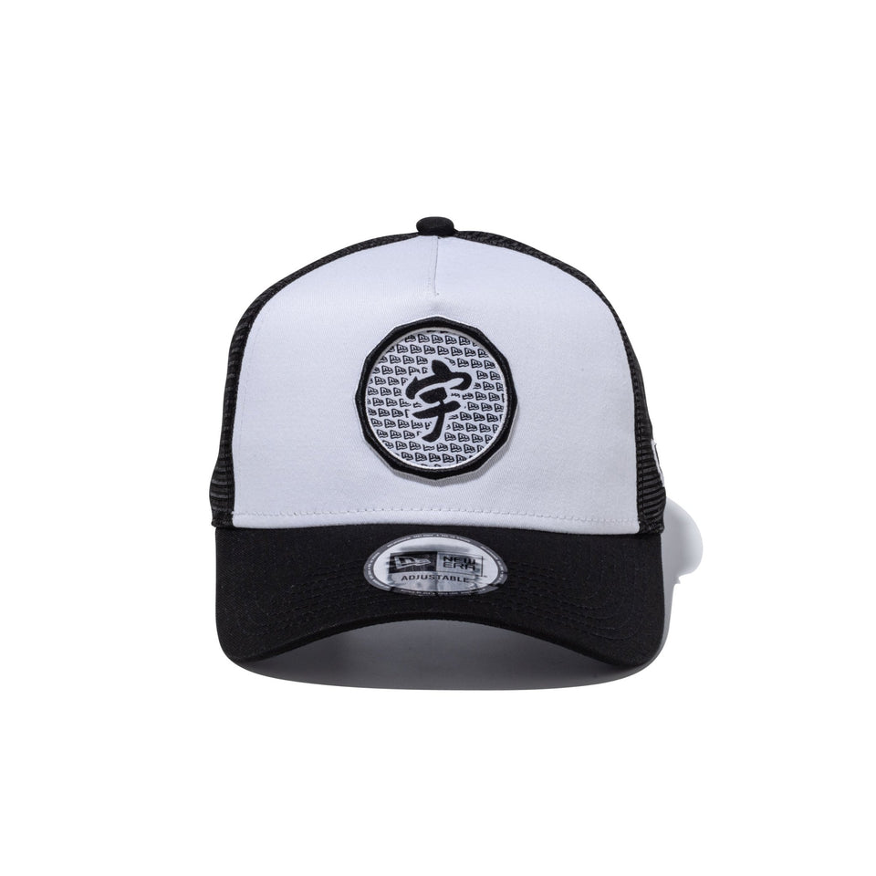 9FORTY A - Frame トラッカー 宇ち多゛ ホワイト/ブラック - 14881956-OSFM | NEW ERA ニューエラ公式オンラインストア