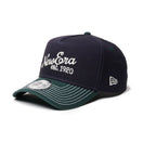 9FORTY A - Frame 2 - Tone Duck Canvas ネイビー ダークグリーンバイザー - 14307505 - OSFM | NEW ERA ニューエラ公式オンラインストア