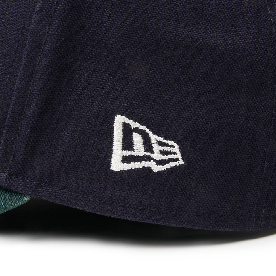 9FORTY A - Frame 2 - Tone Duck Canvas ネイビー ダークグリーンバイザー - 14307505 - OSFM | NEW ERA ニューエラ公式オンラインストア