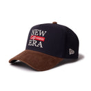 9FORTY A - Frame 2 - Tone Duck Canvas ネイビー ブラウン - 14667891 - OSFM | NEW ERA ニューエラ公式オンラインストア