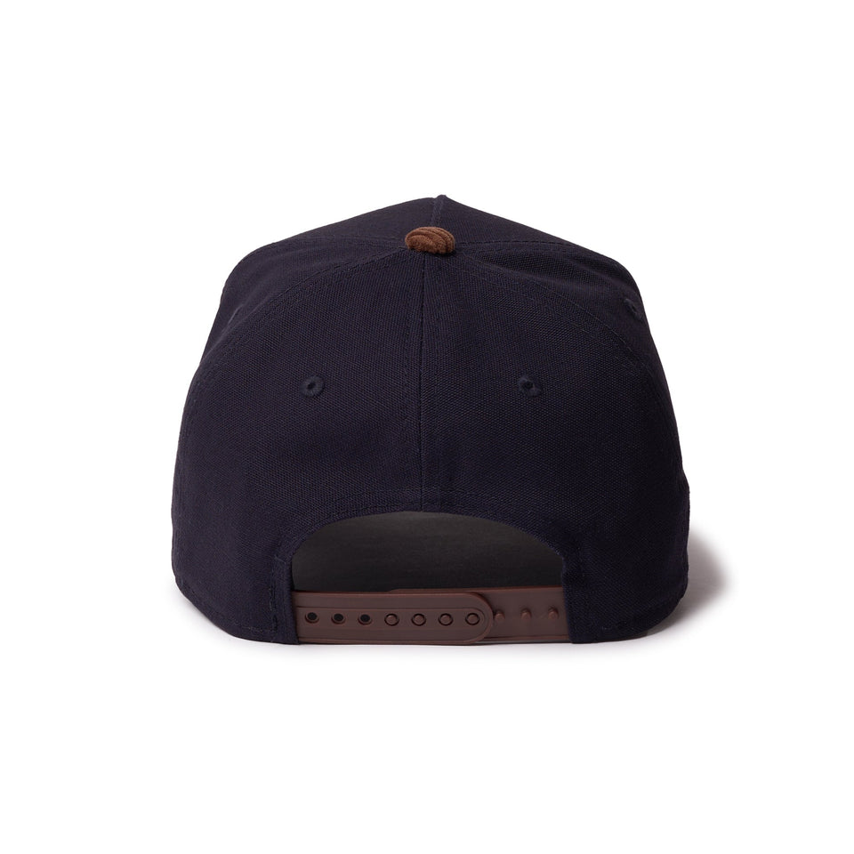9FORTY A - Frame 2 - Tone Duck Canvas ネイビー ブラウン - 14667891 - OSFM | NEW ERA ニューエラ公式オンラインストア