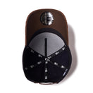 9FORTY A - Frame 2 - Tone Duck Canvas ネイビー ブラウン - 14667891 - OSFM | NEW ERA ニューエラ公式オンラインストア