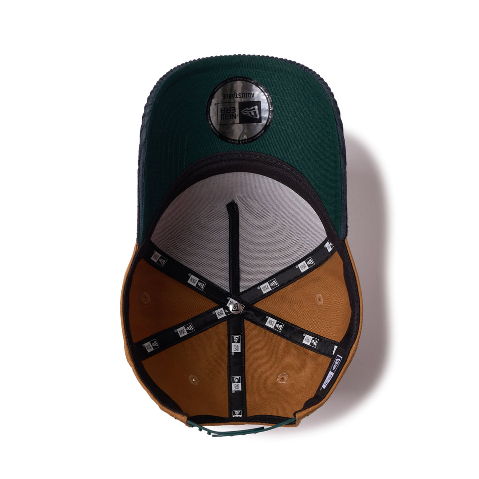 9FORTY A - Frame 2 - Tone Duck Canvas カーキ グリーン - 14667892 - OSFM | NEW ERA ニューエラ公式オンラインストア