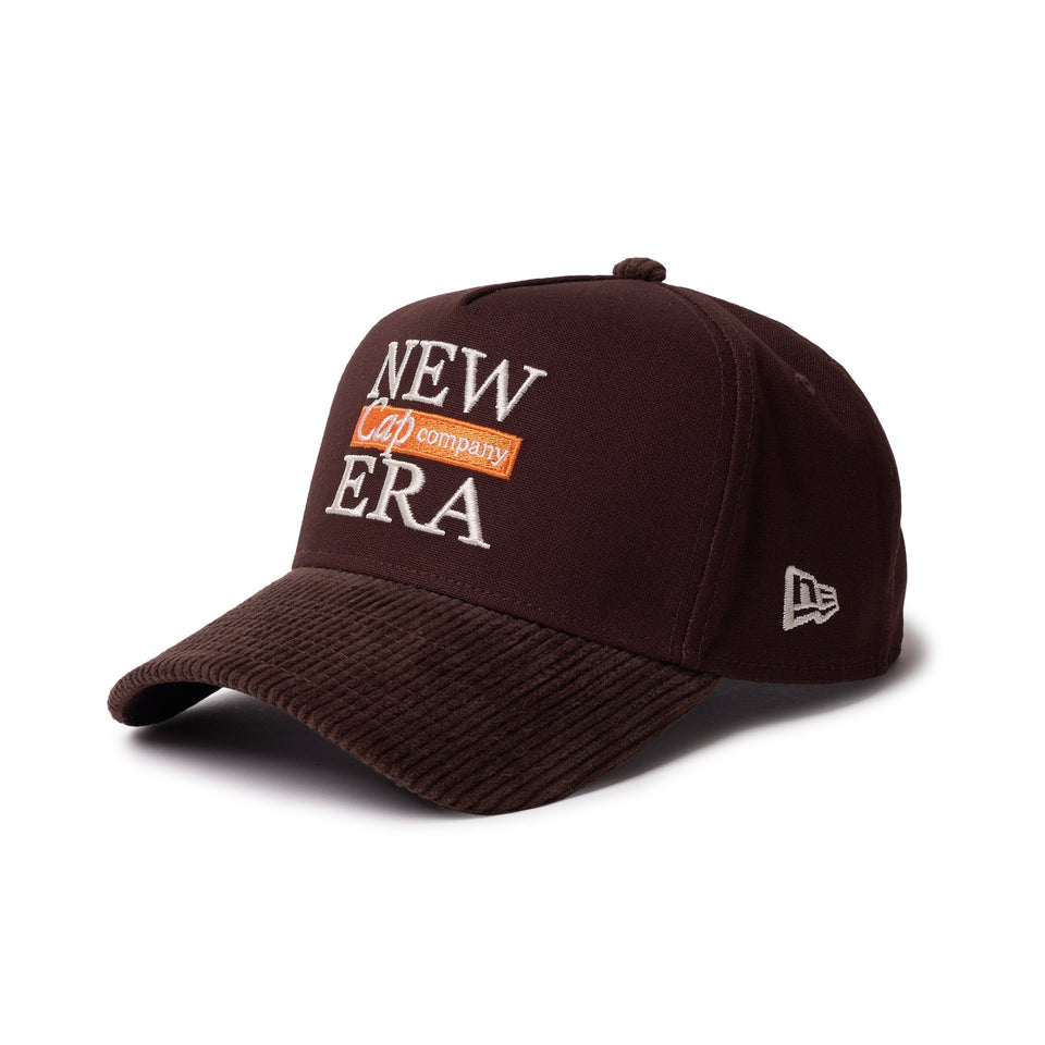 9FORTY A - Frame 2 - Tone Duck Canvas バーントウッド ダークブラウン - 14667893 - OSFM | NEW ERA ニューエラ公式オンラインストア