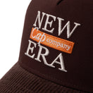 9FORTY A - Frame 2 - Tone Duck Canvas バーントウッド ダークブラウン - 14667893 - OSFM | NEW ERA ニューエラ公式オンラインストア