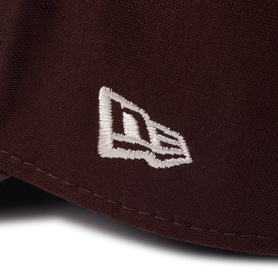 9FORTY A - Frame 2 - Tone Duck Canvas バーントウッド ダークブラウン - 14667893 - OSFM | NEW ERA ニューエラ公式オンラインストア