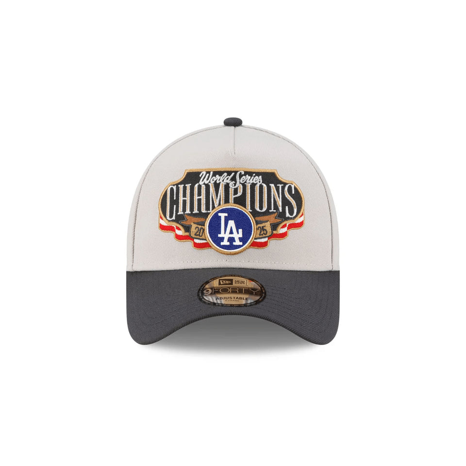 9FORTY A - Frame 2025 MLB World Series Champions Locker Room Cap ロサンゼルス・ドジャース - 15129607-OSFM | NEW ERA ニューエラ公式オンラインストア
