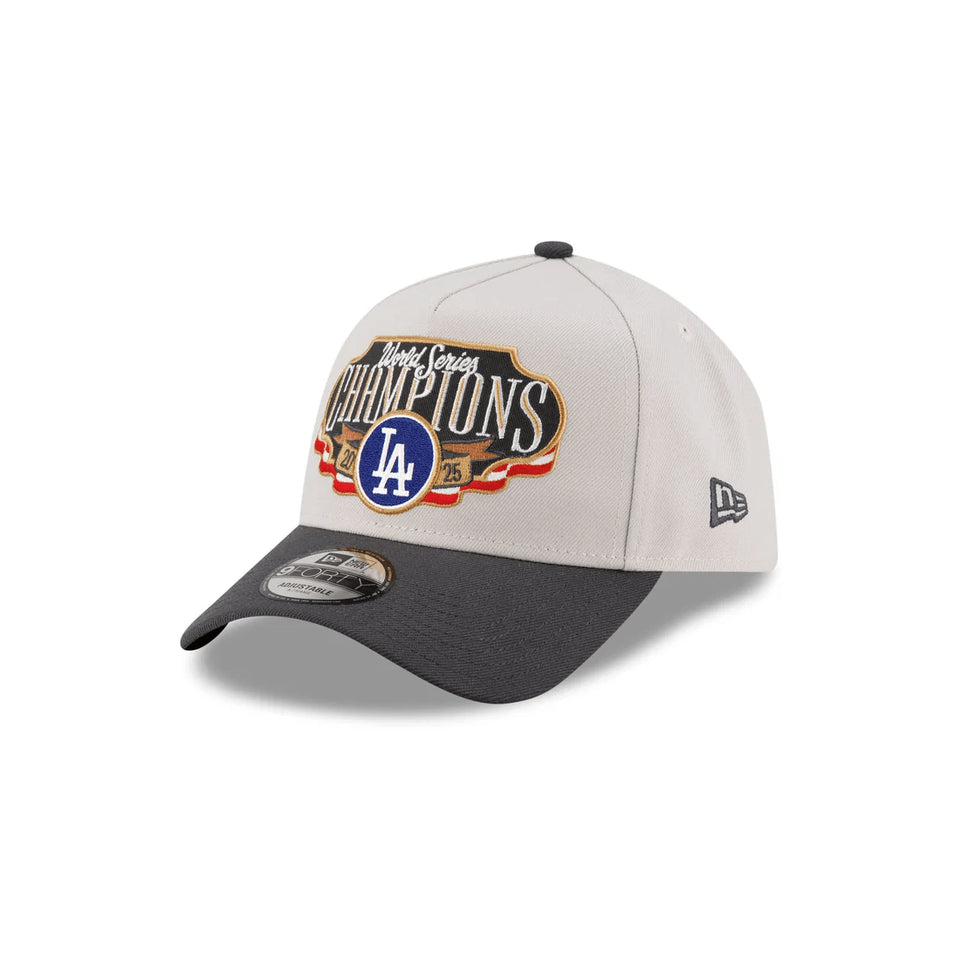 9FORTY A - Frame 2025 MLB World Series Champions Locker Room Cap ロサンゼルス・ドジャース - 15129607-OSFM | NEW ERA ニューエラ公式オンラインストア