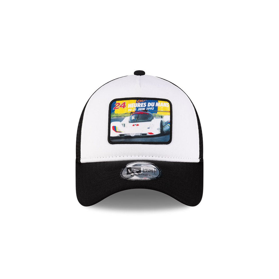 9FORTY A - Frame トラッカー 24hr Le Mans 2025 ホワイト / ブラックメッシュ ブラックバイザー - 14721927 - OSFM | NEW ERA ニューエラ公式オンラインストア