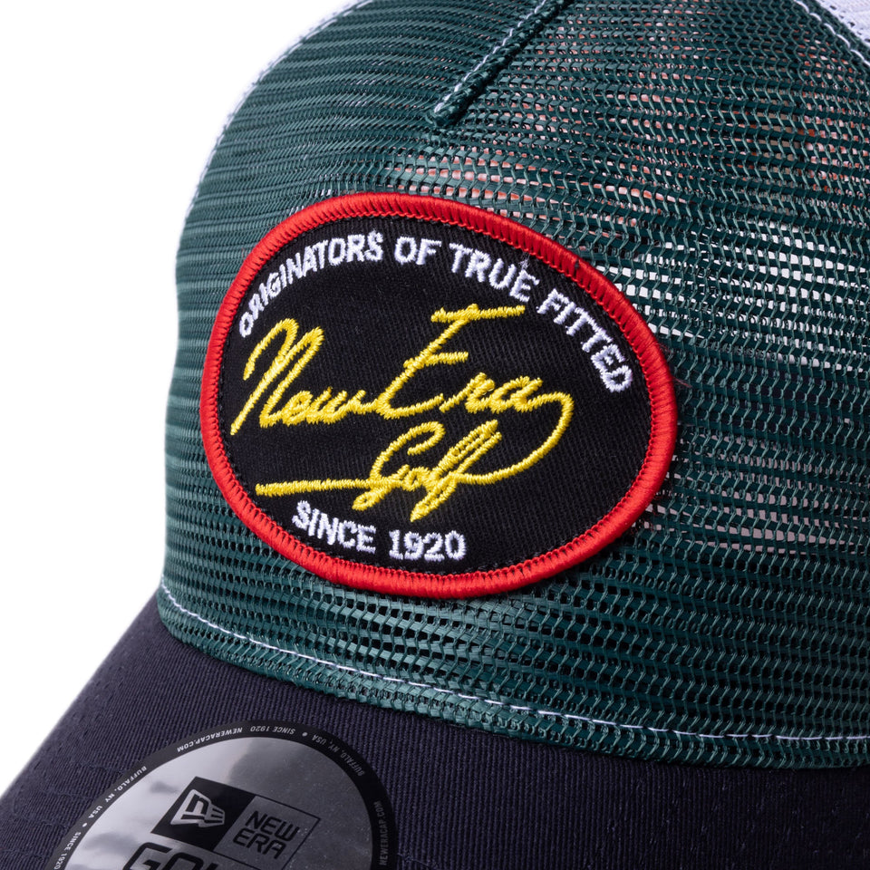 9FORTY A - Frame トラッカー All Mesh ダークグリーン/ホワイト/オレンジ/ネイビー | ゴルフ - 14391360 - OSFM | NEW ERA ニューエラ公式オンラインストア