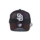 9FORTY A - Frame All Mesh サンディエゴ・パドレス ブラウン - 14743769 - OSFM | NEW ERA ニューエラ公式オンラインストア