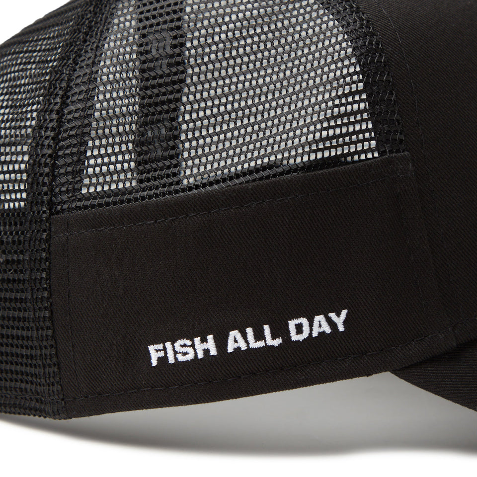 9FORTY A - Frame トラッカー Angler's Club ブラック 【ニューエラアウトドア】 - 14392250 - OSFM | NEW ERA ニューエラ公式オンラインストア