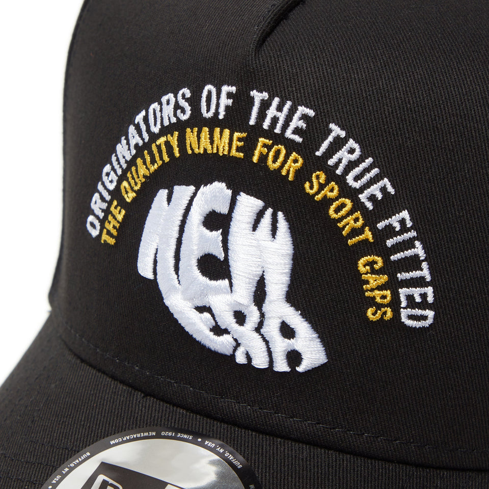 9FORTY A - Frame Archive Embroidery ブラック - 14307523 - OSFM | NEW ERA ニューエラ公式オンラインストア
