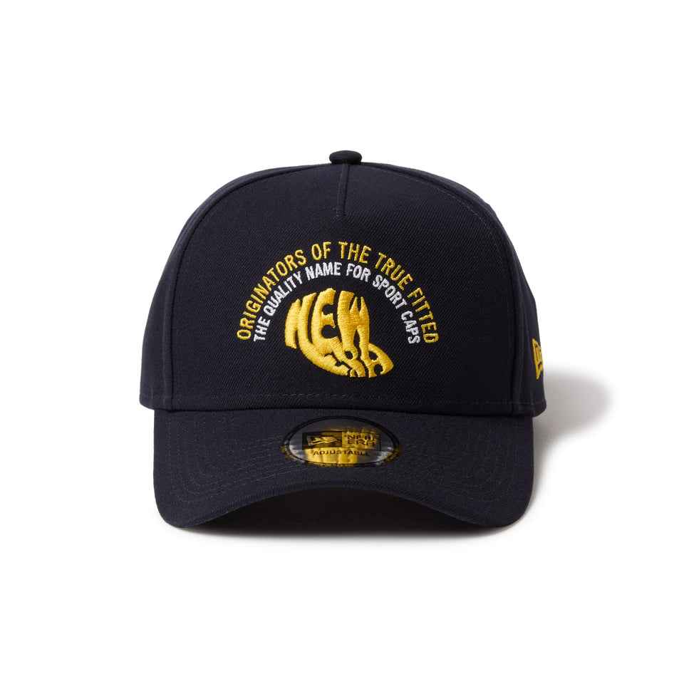 9FORTY A - Frame Archive Embroidery キャップロゴ ネイビー - 14667900 - OSFM | NEW ERA ニューエラ公式オンラインストア
