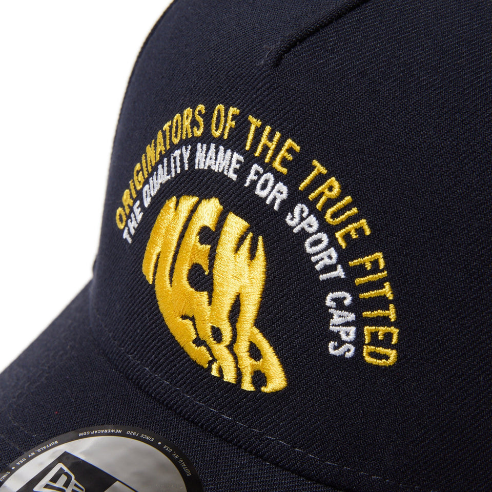 9FORTY A - Frame Archive Embroidery キャップロゴ ネイビー - 14667900 - OSFM | NEW ERA ニューエラ公式オンラインストア