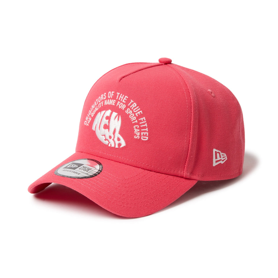 9FORTY A - Frame Archive Embroidery キャップロゴ コーラル - 14667901 - OSFM | NEW ERA ニューエラ公式オンラインストア