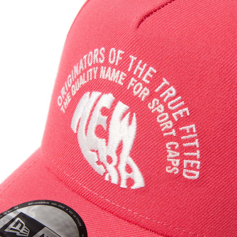 9FORTY A - Frame Archive Embroidery キャップロゴ コーラル - 14667901 - OSFM | NEW ERA ニューエラ公式オンラインストア