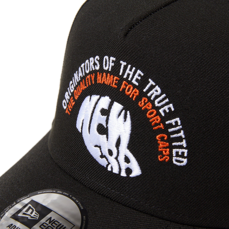9FORTY A - Frame Archive Embroidery キャップロゴ ブラック - 14667902 - OSFM | NEW ERA ニューエラ公式オンラインストア