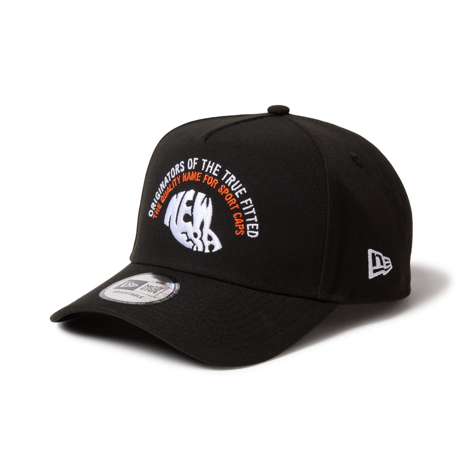 9FORTY A - Frame Archive Embroidery キャップロゴ ブラック - 14667902 - OSFM | NEW ERA ニューエラ公式オンラインストア