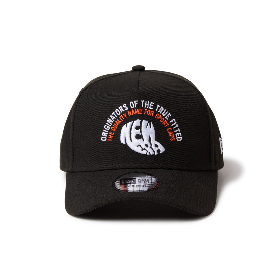 9FORTY A - Frame Archive Embroidery キャップロゴ ブラック - 14667902 - OSFM | NEW ERA ニューエラ公式オンラインストア