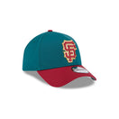 9FORTY A - Frame Blend サンフランシスコ・ジャイアンツ グリーン レッドバイザー - 14740835-OSFM | NEW ERA ニューエラ公式オンラインストア