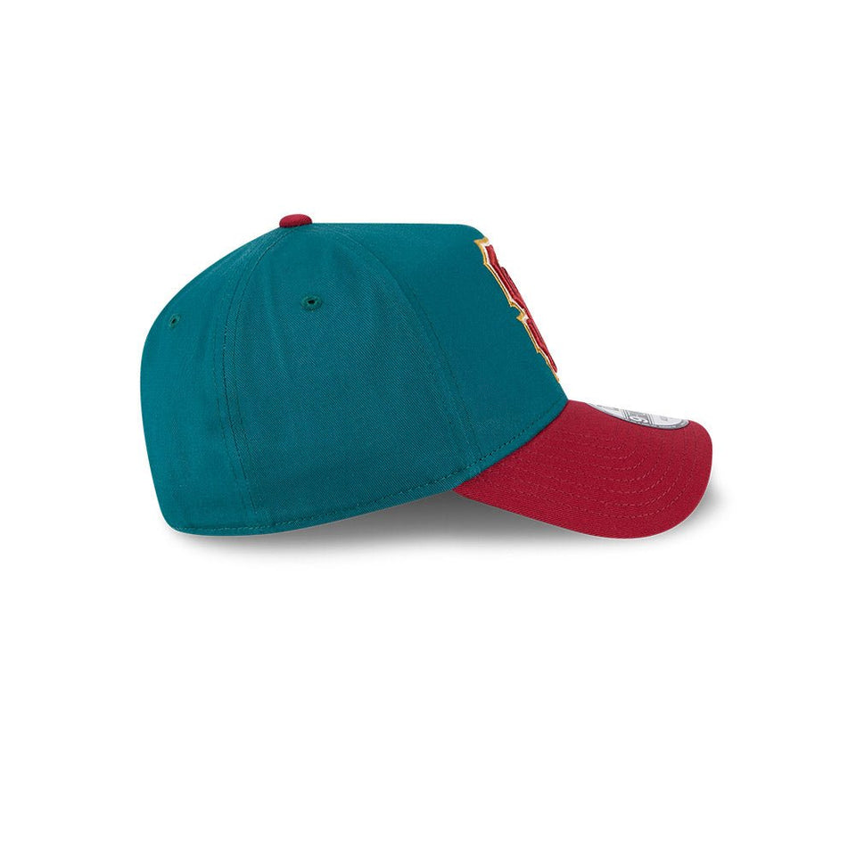 9FORTY A - Frame Blend サンフランシスコ・ジャイアンツ グリーン レッドバイザー - 14740835-OSFM | NEW ERA ニューエラ公式オンラインストア