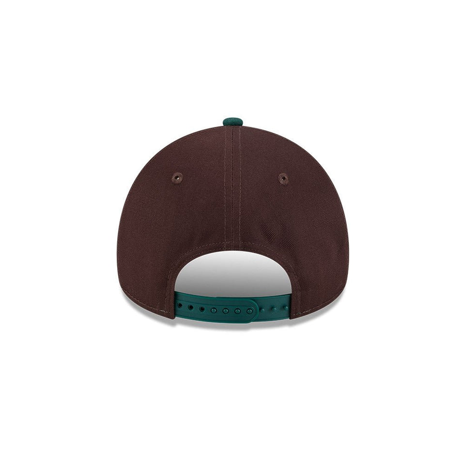 9FORTY A - Frame Blend ニューヨーク・ヤンキース ブラウン グリーンバイザー - 14740836-OSFM | NEW ERA ニューエラ公式オンラインストア