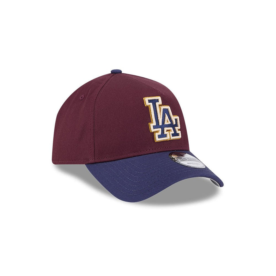 9FORTY A - Frame Blend ロサンゼルス・ドジャース マルーン ブルーバイザー - 14740837-OSFM | NEW ERA ニューエラ公式オンラインストア