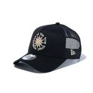 9FORTY A - Frame トラッカー Botanical Logo ブラック【ニューエラアウトドア】 - 14110117 - OSFM | NEW ERA ニューエラ公式オンラインストア