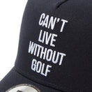 【ゴルフ】9FORTY A - Frame CAN’T LIVE WITHOUT GOLF ネイビー - 14326319 - OSFM | NEW ERA ニューエラ公式オンラインストア