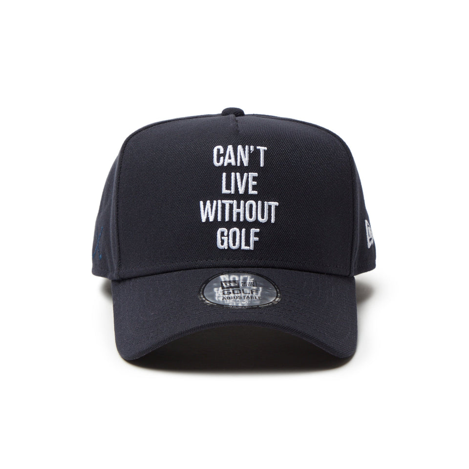 【ゴルフ】9FORTY A - Frame CAN’T LIVE WITHOUT GOLF ネイビー - 14326319 - OSFM | NEW ERA ニューエラ公式オンラインストア