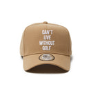 【ゴルフ】9FORTY A - Frame CAN’T LIVE WITHOUT GOLF カーキ - 14326320 - OSFM | NEW ERA ニューエラ公式オンラインストア