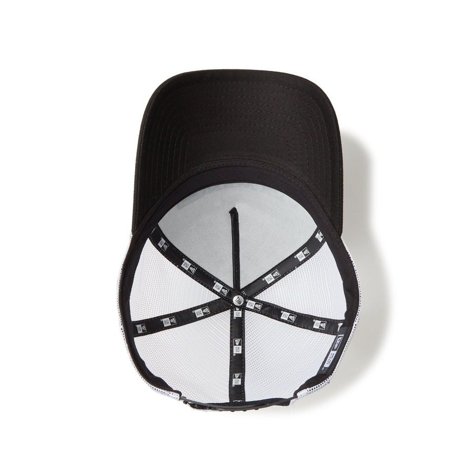 9FORTY A - Frame トラッカー Cap Logo ホワイト/ブラック - 14388648 - OSFM | NEW ERA ニューエラ公式オンラインストア