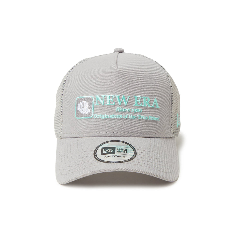9FORTY A - Frame トラッカー Cap Logo グレー - 14388649 - OSFM | NEW ERA ニューエラ公式オンラインストア