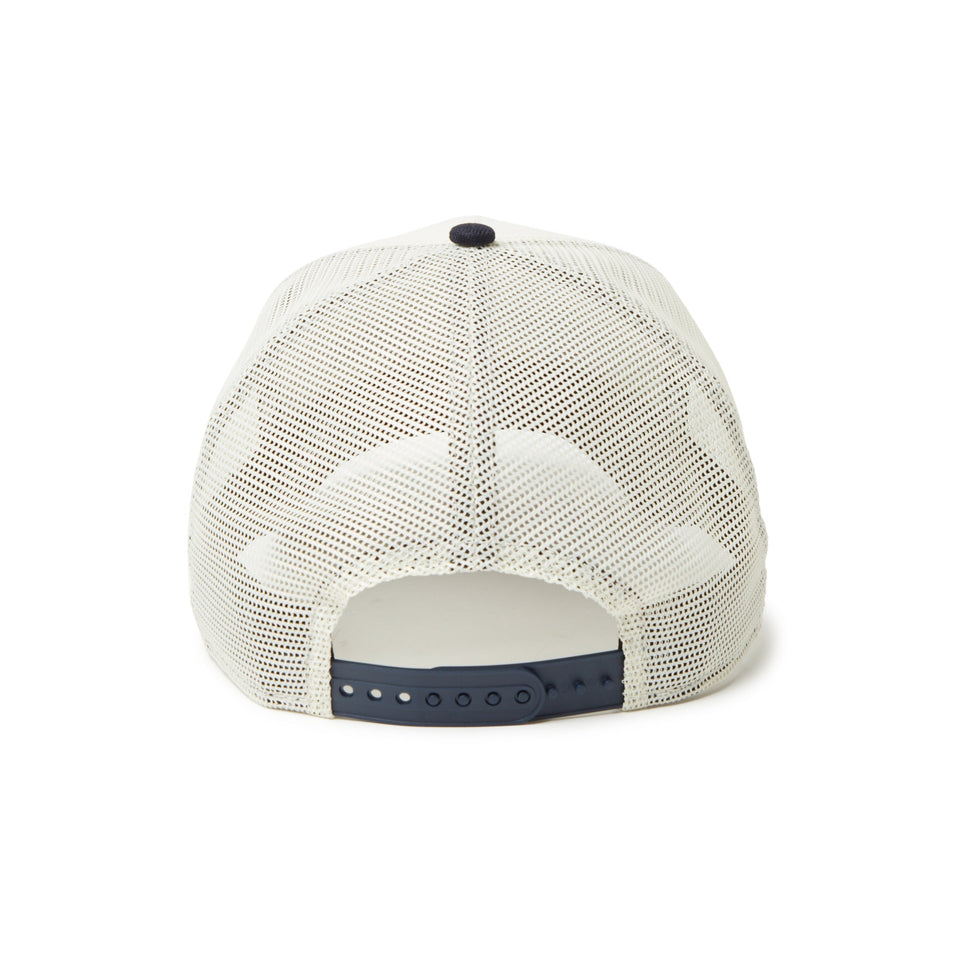 9FORTY A - Frame トラッカー Cap Logo クローム/ネイビー - 14388650 - OSFM | NEW ERA ニューエラ公式オンラインストア