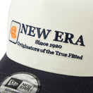 9FORTY A - Frame トラッカー Cap Logo クローム/ネイビー - 14388650 - OSFM | NEW ERA ニューエラ公式オンラインストア