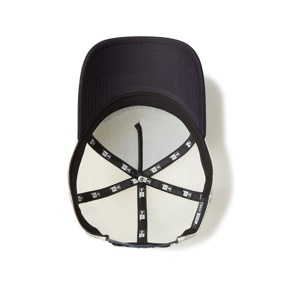 9FORTY A - Frame トラッカー Cap Logo クローム/ネイビー - 14388650 - OSFM | NEW ERA ニューエラ公式オンラインストア