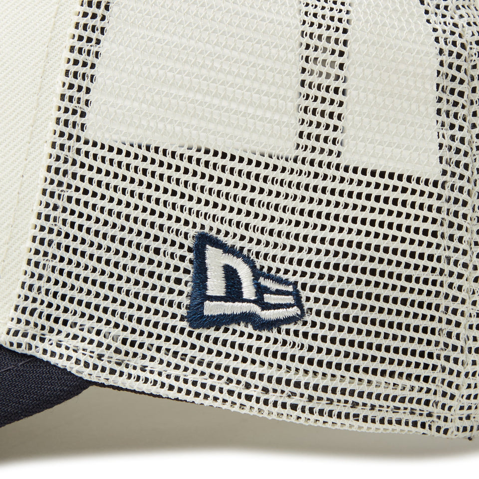 9FORTY A - Frame トラッカー Cap Logo クローム/ネイビー - 14388650 - OSFM | NEW ERA ニューエラ公式オンラインストア