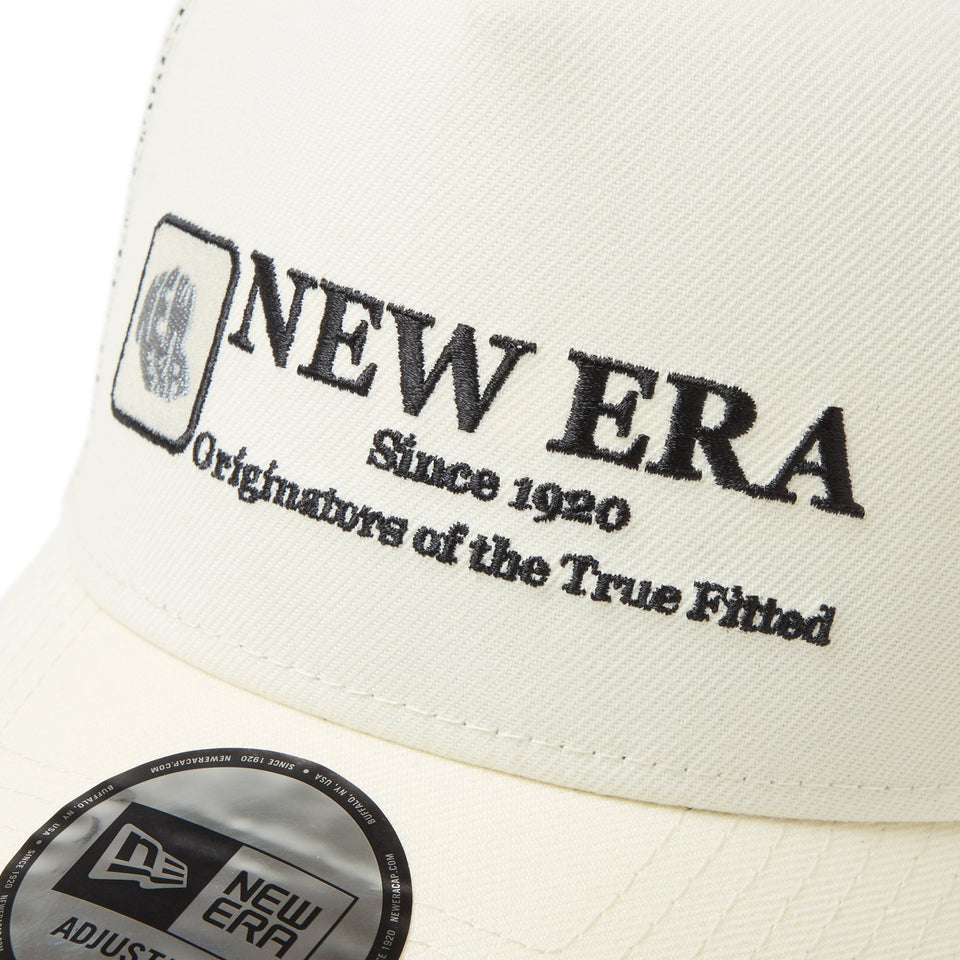 9FORTY A - Frame トラッカー Cap Logo クローム - 14388651 - OSFM | NEW ERA ニューエラ公式オンラインストア
