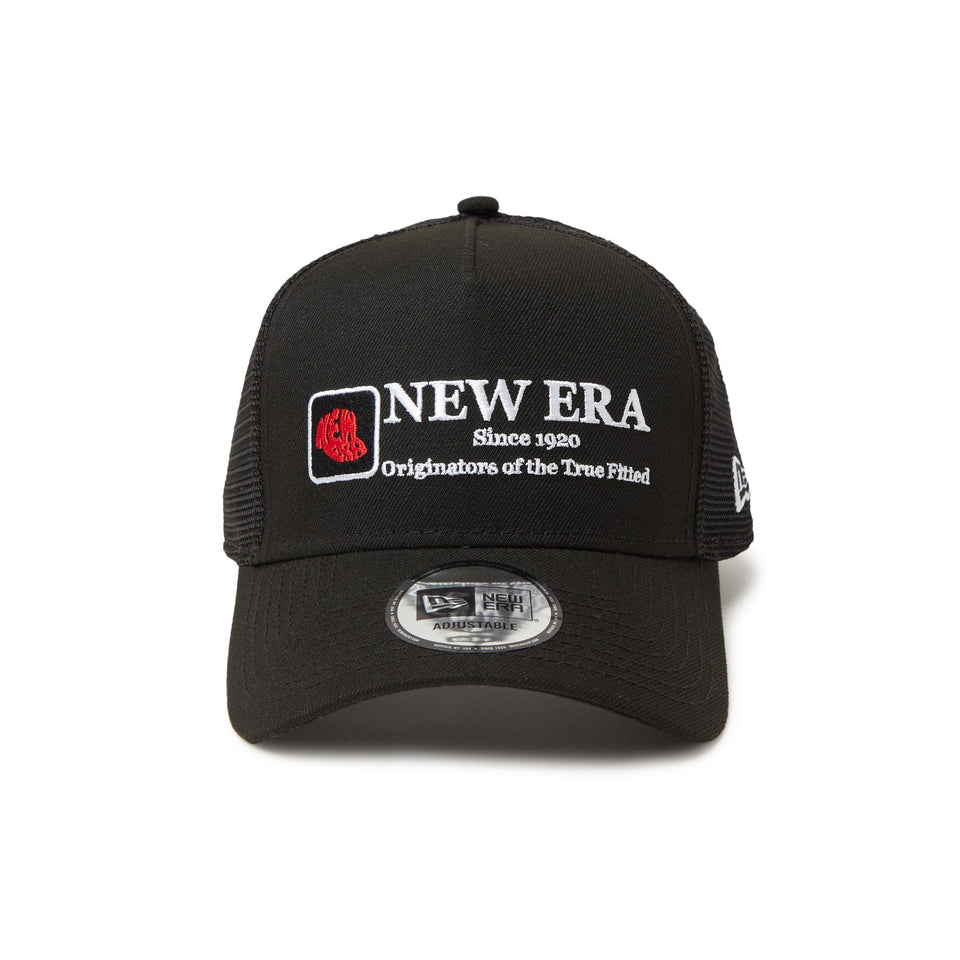 9FORTY A - Frame トラッカー Cap Logo ブラック - 14388652 - OSFM | NEW ERA ニューエラ公式オンラインストア