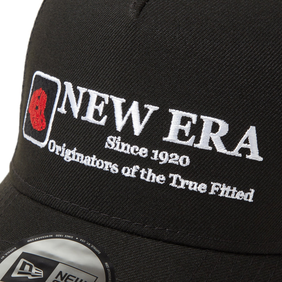 9FORTY A - Frame トラッカー Cap Logo ブラック - 14388652 - OSFM | NEW ERA ニューエラ公式オンラインストア