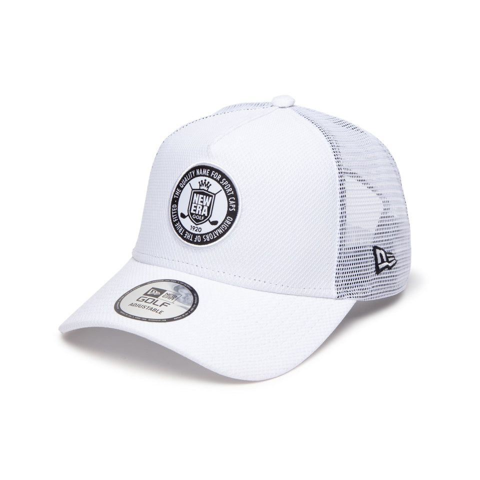9FORTY A - Frame トラッカー Circle Patch ホワイト | ゴルフ - 14391366 - OSFM | NEW ERA ニューエラ公式オンラインストア