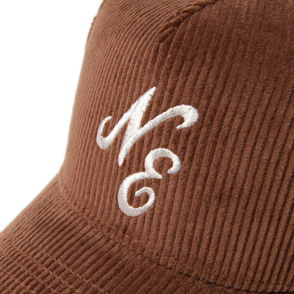 9FORTY A - Frame CORDUROY コーデュロイ クラシックロゴ ブラウン - 14667897 - OSFM | NEW ERA ニューエラ公式オンラインストア