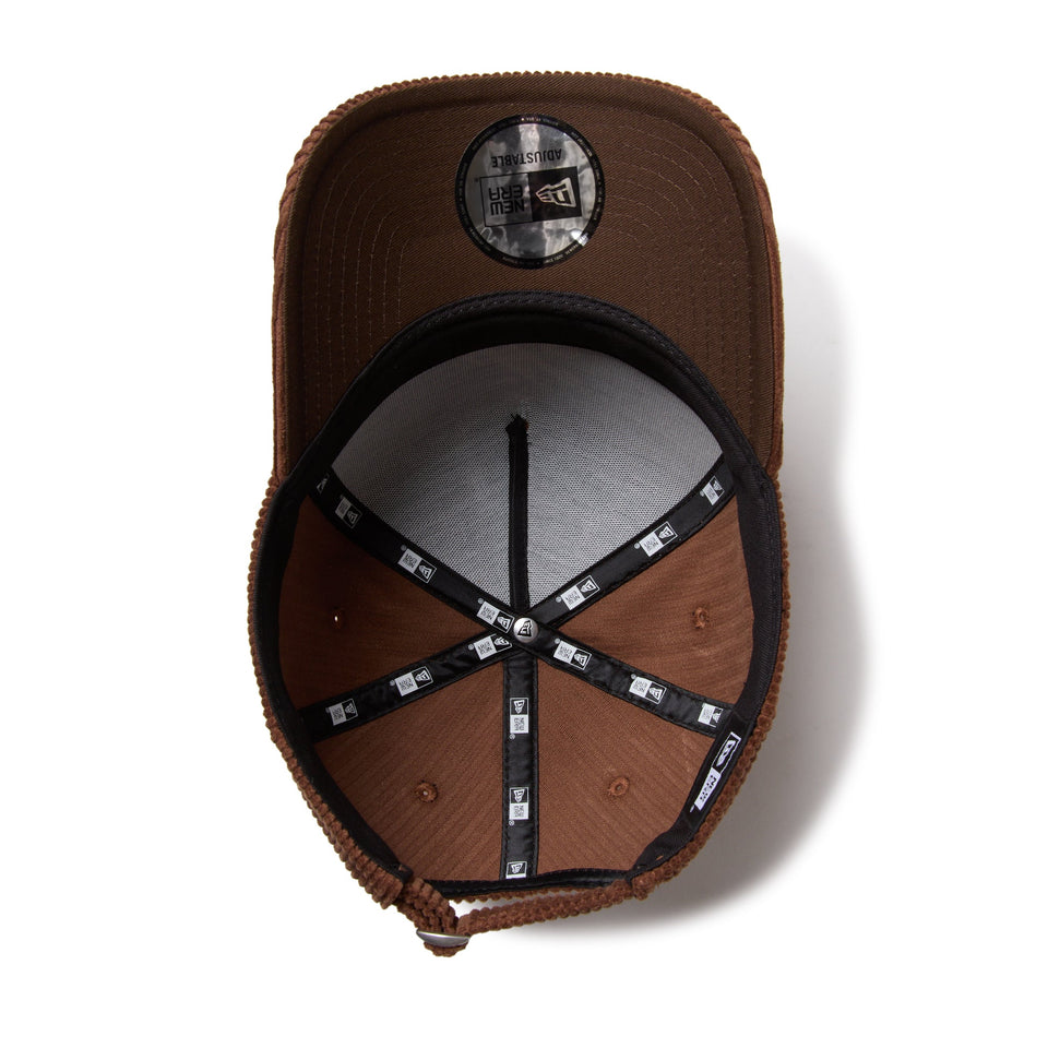 9FORTY A - Frame CORDUROY コーデュロイ クラシックロゴ ブラウン - 14667897 - OSFM | NEW ERA ニューエラ公式オンラインストア
