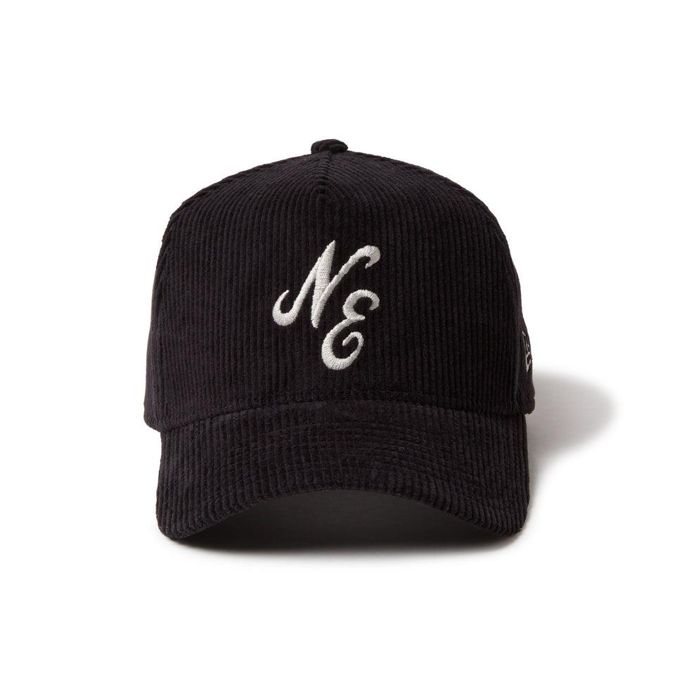 9FORTY A - Frame CORDUROY コーデュロイ クラシックロゴ ブラック - 14667898 - OSFM | NEW ERA ニューエラ公式オンラインストア
