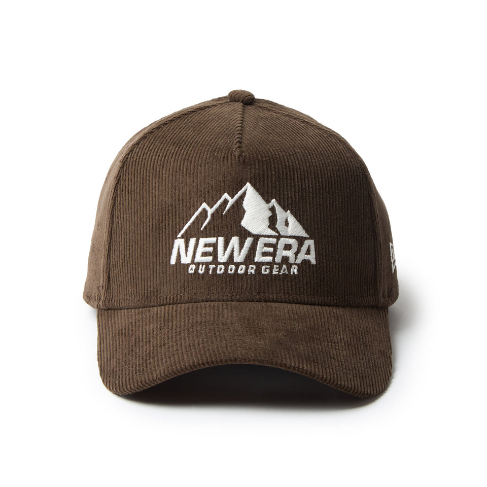9FORTY A - Frame Corduroy コーデュロイ マウンテンロゴ ウォルナット | アウトドア - 14668958 - OSFM | NEW ERA ニューエラ公式オンラインストア
