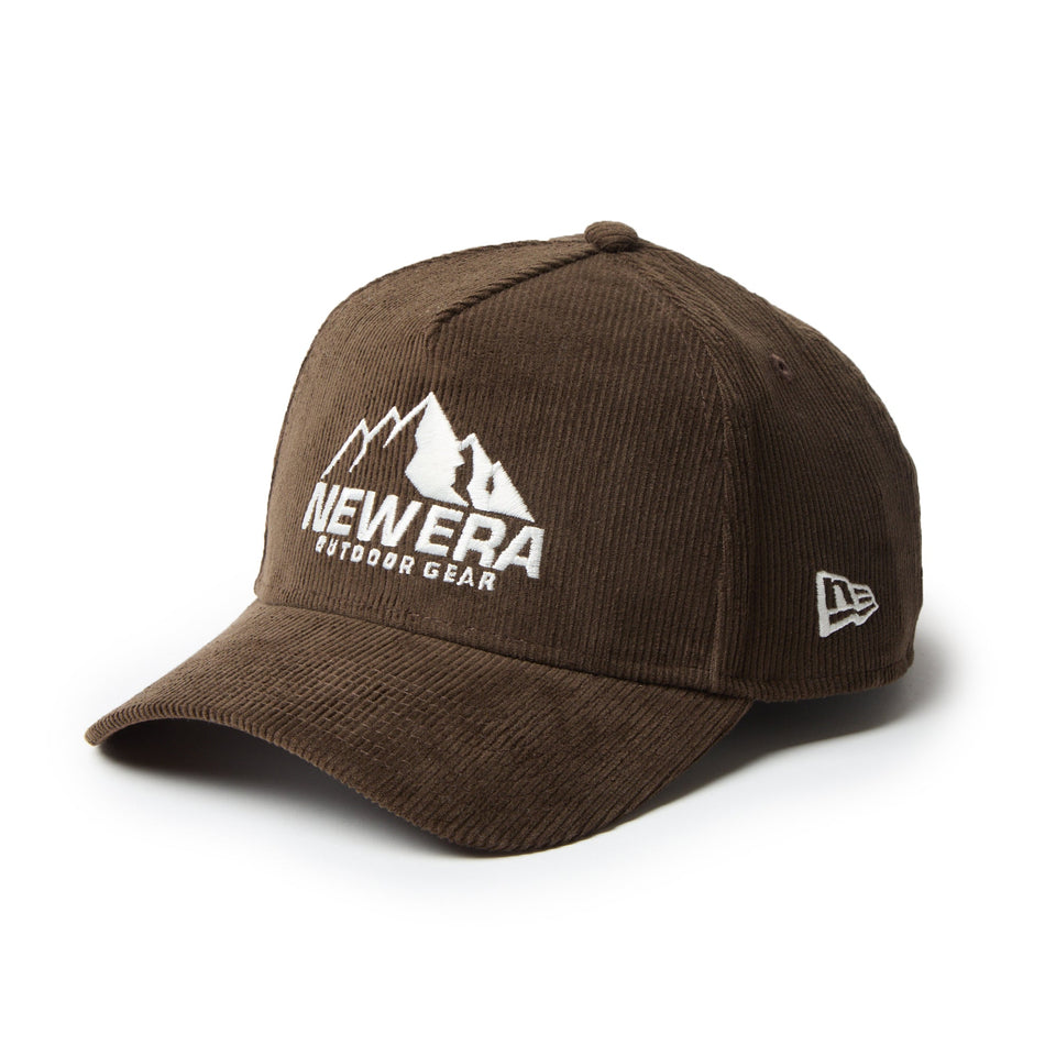 9FORTY A - Frame Corduroy コーデュロイ マウンテンロゴ ウォルナット | アウトドア - 14668958 - OSFM | NEW ERA ニューエラ公式オンラインストア