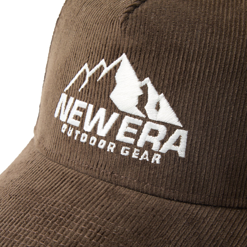 9FORTY A - Frame Corduroy コーデュロイ マウンテンロゴ ウォルナット | アウトドア - 14668958 - OSFM | NEW ERA ニューエラ公式オンラインストア